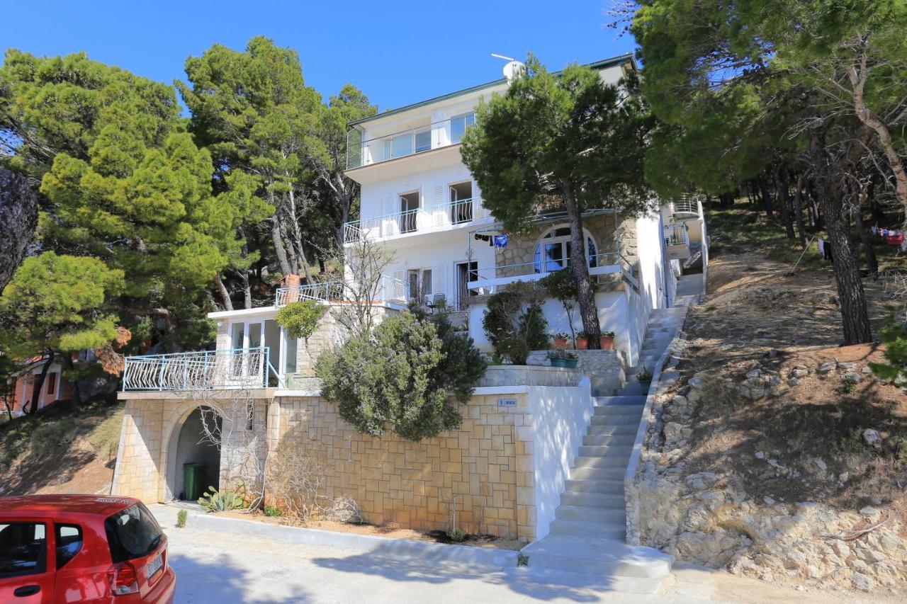Rooms With A Parking Space Brela, Makarska - 17281 Bagian luar foto
