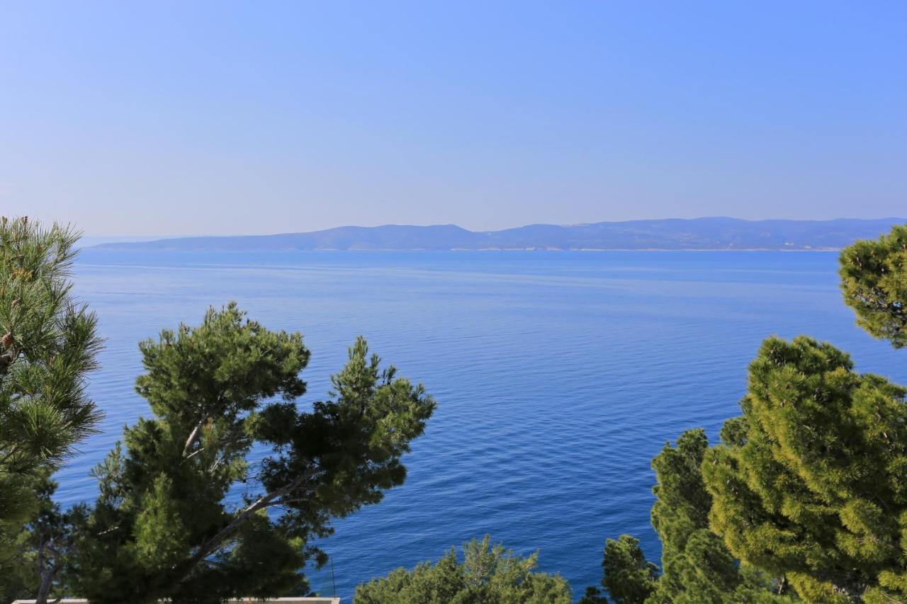 Rooms With A Parking Space Brela, Makarska - 17281 Bagian luar foto