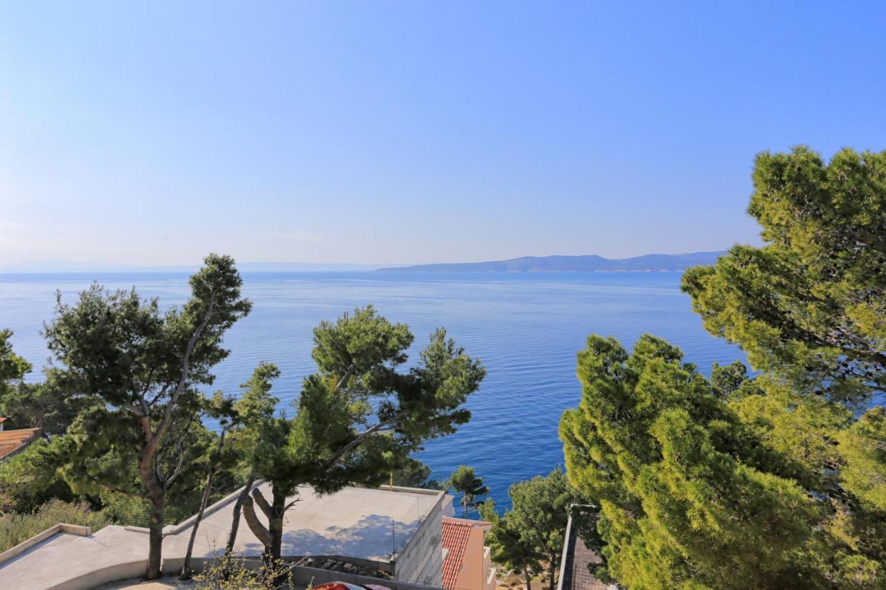 Rooms With A Parking Space Brela, Makarska - 17281 Bagian luar foto